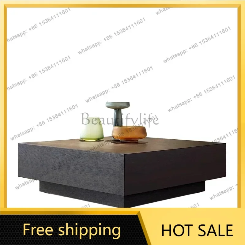 XX.Designer Nordic Coffee Table Luxury Aesthetic Minimalist Unique Coffee Table Modern Books Standing Wood Couchtisch Furniture