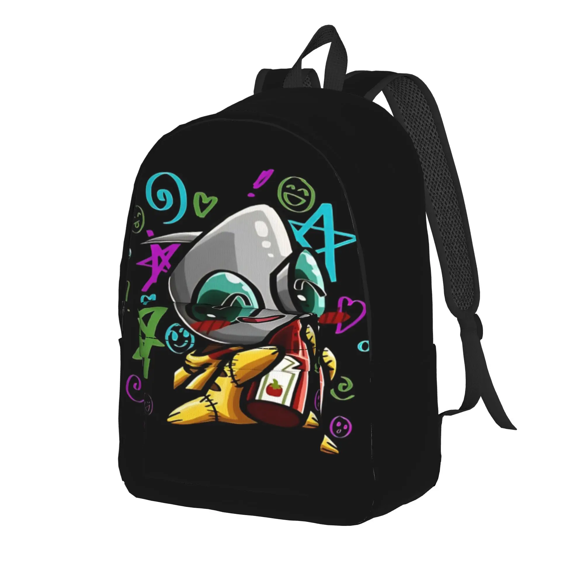 Invader Zim Handbag Back to school season bumbling  Snack Storage Backpack