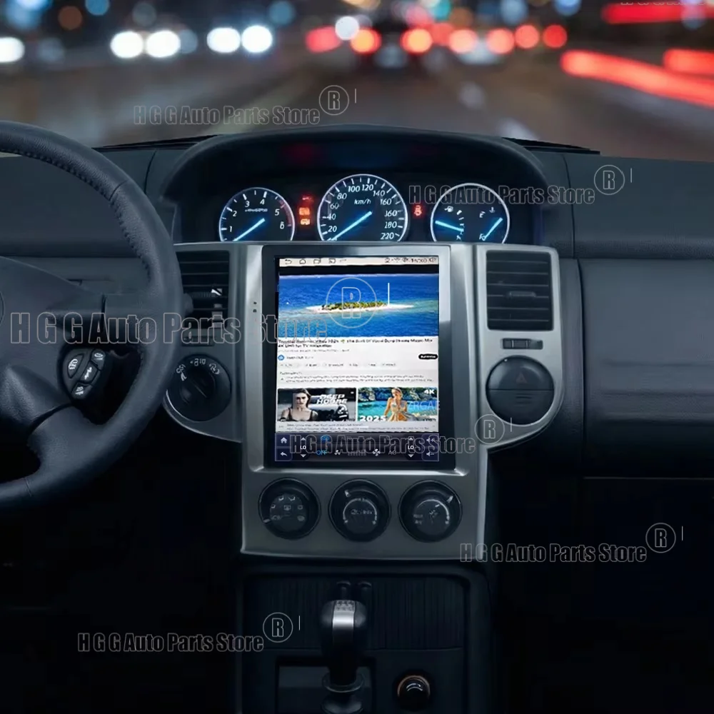 9.7inch Android CarPlay Multimedia Video Player For Nissan X-trail X Trail T30 2008 2009 2010 Stereo Car GPS 4G WiFi Navigation