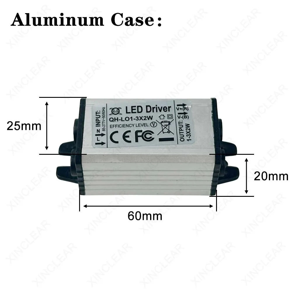 No Flicker LED Driver DC 2-19V 2-17V 2-10V 2-7V 250mA 300mA 420mA 900mA Lighting Transformers For 1W 2W 3W 4W 5W Power Supply