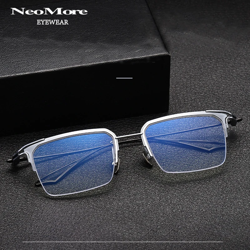 

Japanese Handmade Acetate Fiber Glasses Retro Titanium Alloy Prescription Eyeglasses Progressive Reading Myopia Eyewear Frame