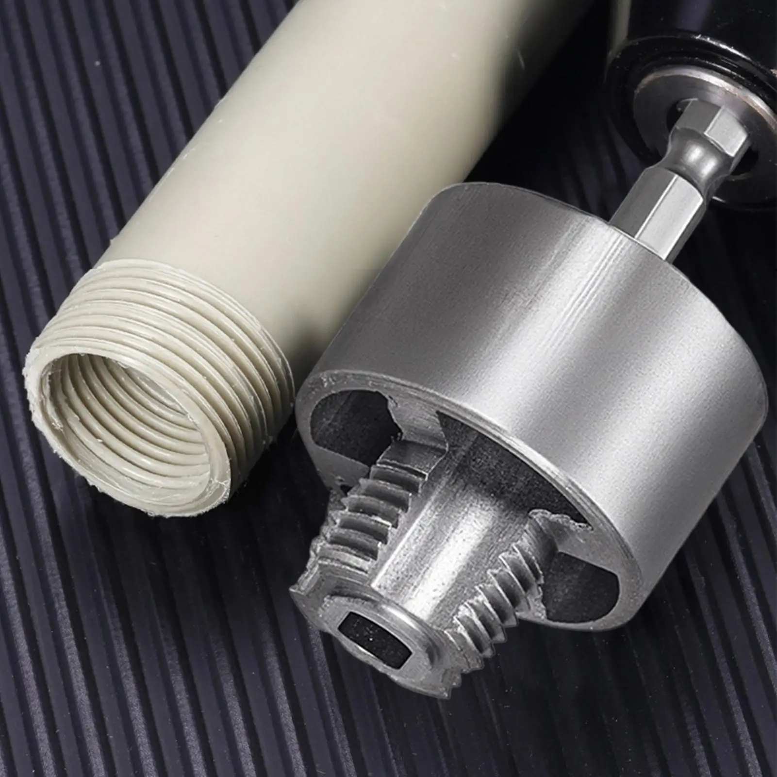 Pipe Threading Tool Water Pipe Threader Wear Resistant Integrated Internal External Cutter For Professional Electric Drill Home