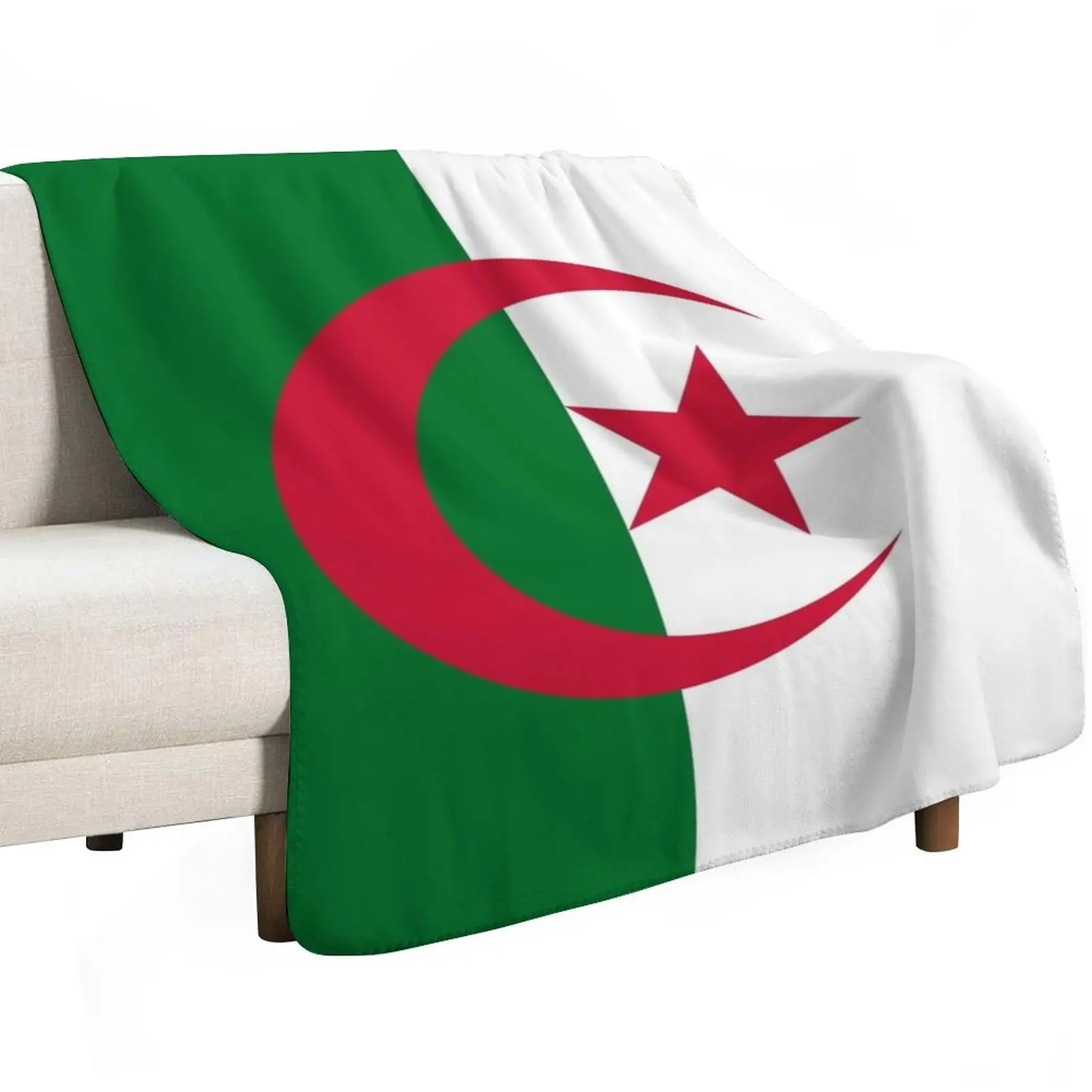 Algeria Flag Throw Blanket Summer for winter Extra Large Throw Loose cosplay anime Stuffeds Blankets