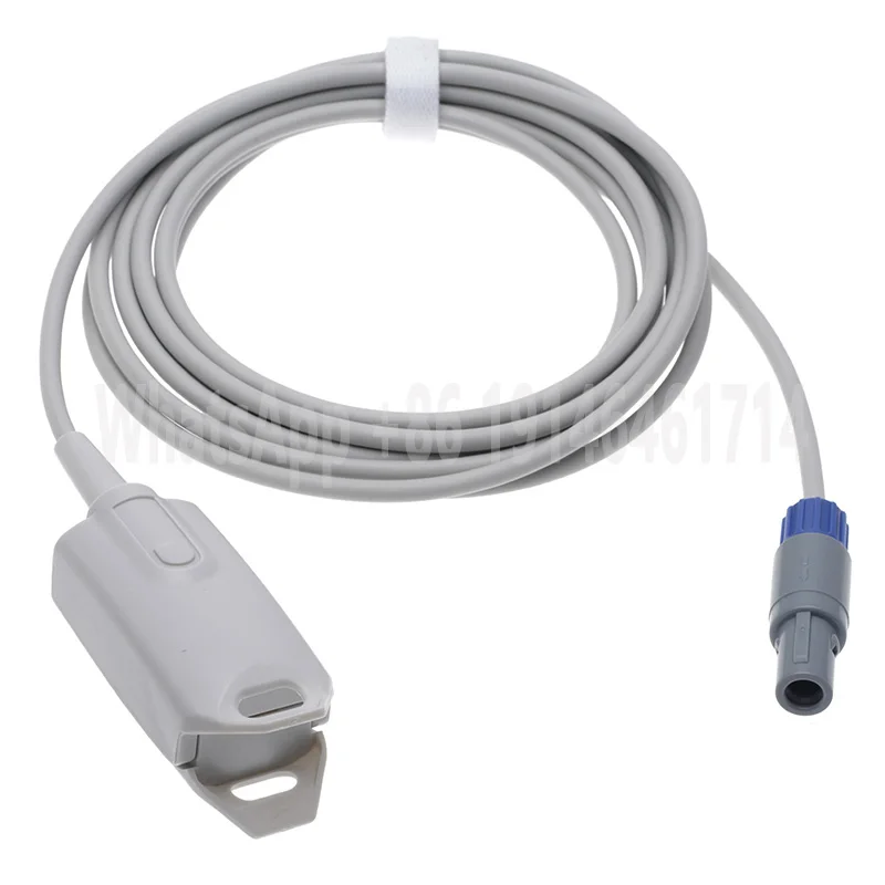 Compatible 3F(FFF) Medical IRIS 300/400 Phoebe PMS8300/8310 PhoebePro PMS8300/8310/8110A Monitor,3m Spo2 Sensor Oximetry Cable.