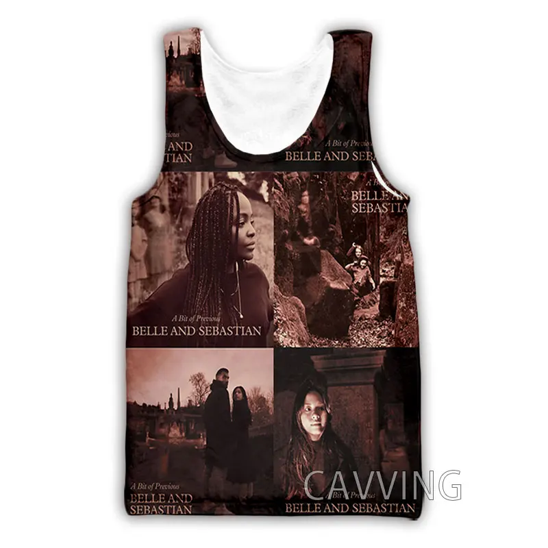 New Fashion Women/Men's 3D Print  Belle and Sebastian   Tank Tops Harajuku  Vest  Summer Undershirt Shirts Streetwear