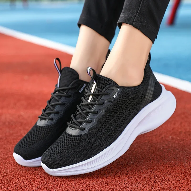 Women's Sports Shoes New Fashionable Casual Mesh Outdoor Elegant Platform Running Vulcanized Shoes Footwear and Shoes for Women