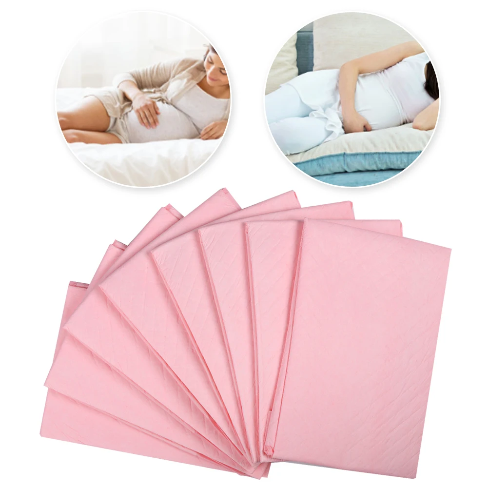 8pcs/pack Disposable Puerperium Pads Adult Nursing Mattress Confinement Nursing Pad Breathable Maternity Mattress Mat 60cmx90cm