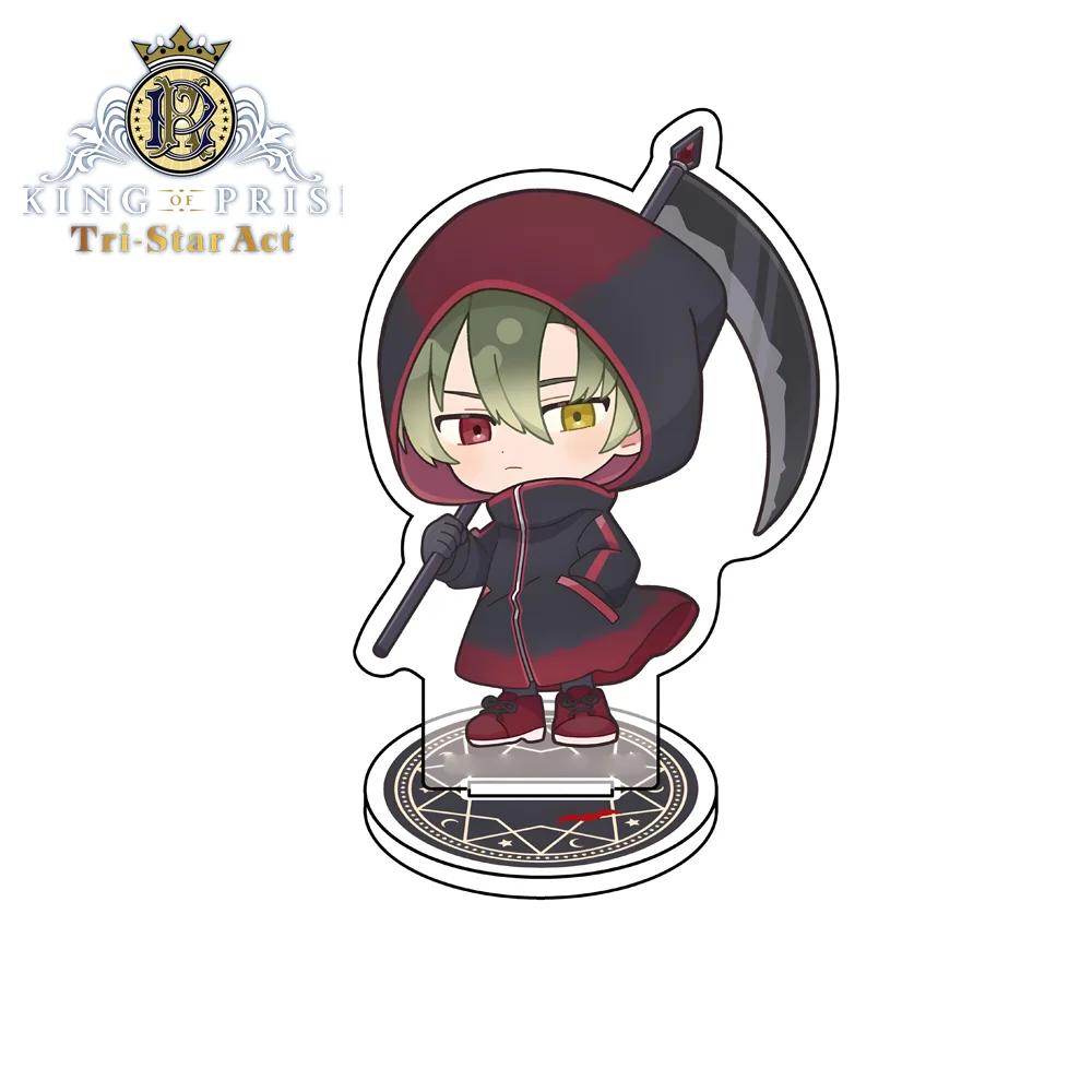 New Anime King of Prism Tri Star Act Q Version Magician Acrylic Stand Keychain Figure Desktop Ornament Collectible Model Gift