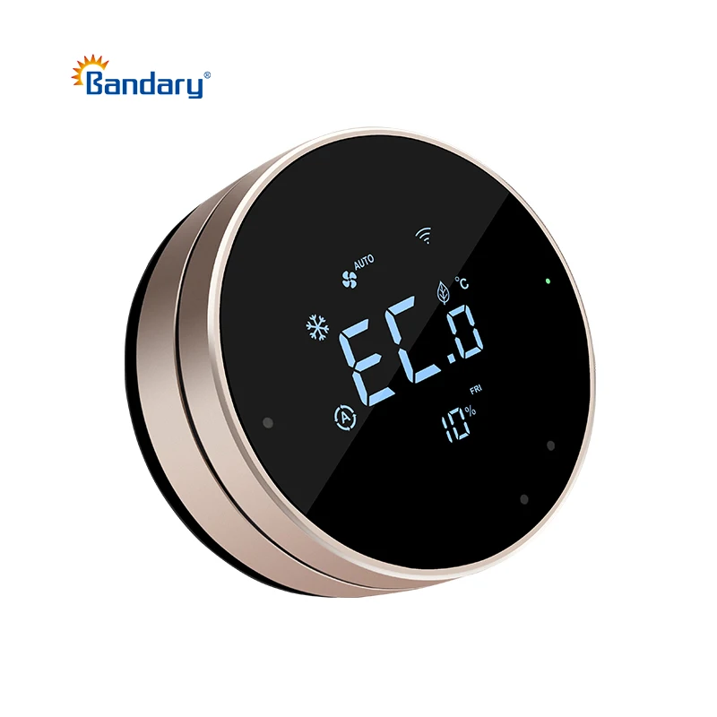 Bandary Google Nest Home Fan Coil Thermostat قابل للبرمجة كهربائية رقمية واي فاي متحكم في درجة الحرارة مع Modbus #5