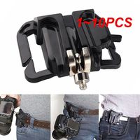 1~10PCS Fast Loading Holster Hanger Quick Strap Waist Belt Buckle Button Mount Clip Camera Video Bags For DSLR Cameras