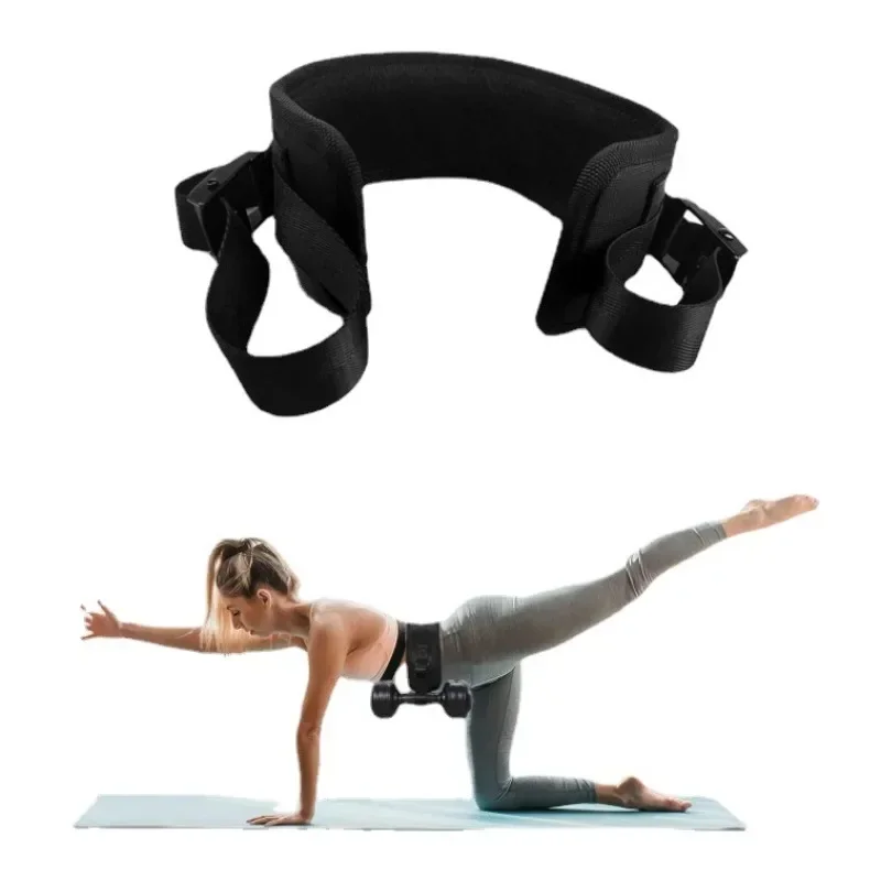 حزام HipThrust لجسر Glute الفعال، والطباعة، والقرفصاء، وتمارين الغمامة، وتعزز تمرين الغنيمة مع الدمبل، وأجراس الكيتل
