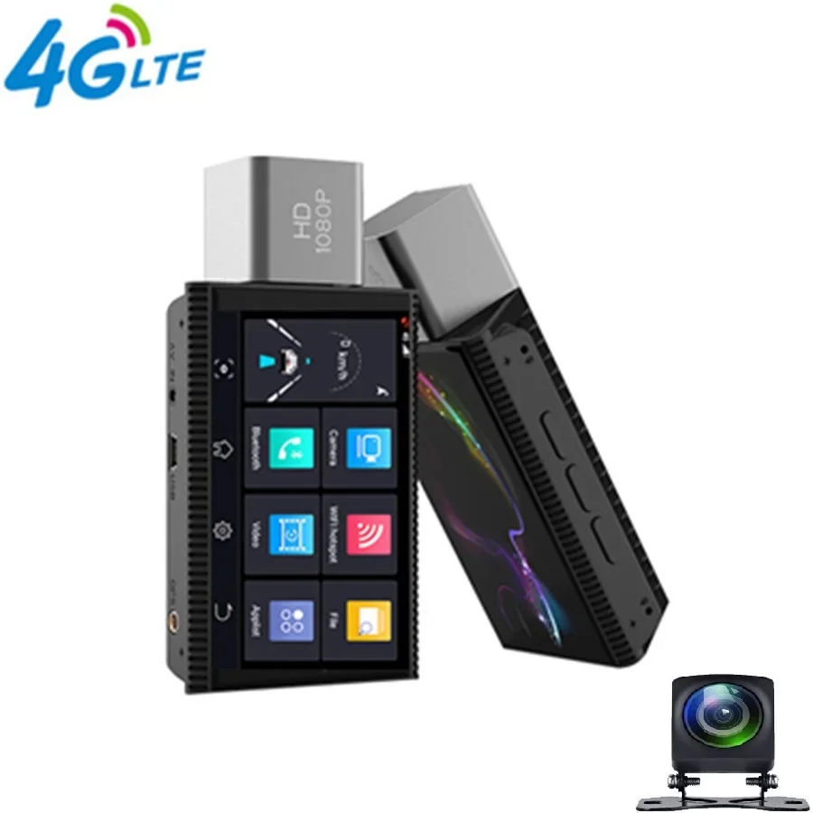 

2025 4G Android Car Dash GPS Navigation HD 1080P Auto video Recorder DVR Night Vision WiFi Remote Monitor 3inch touch screen