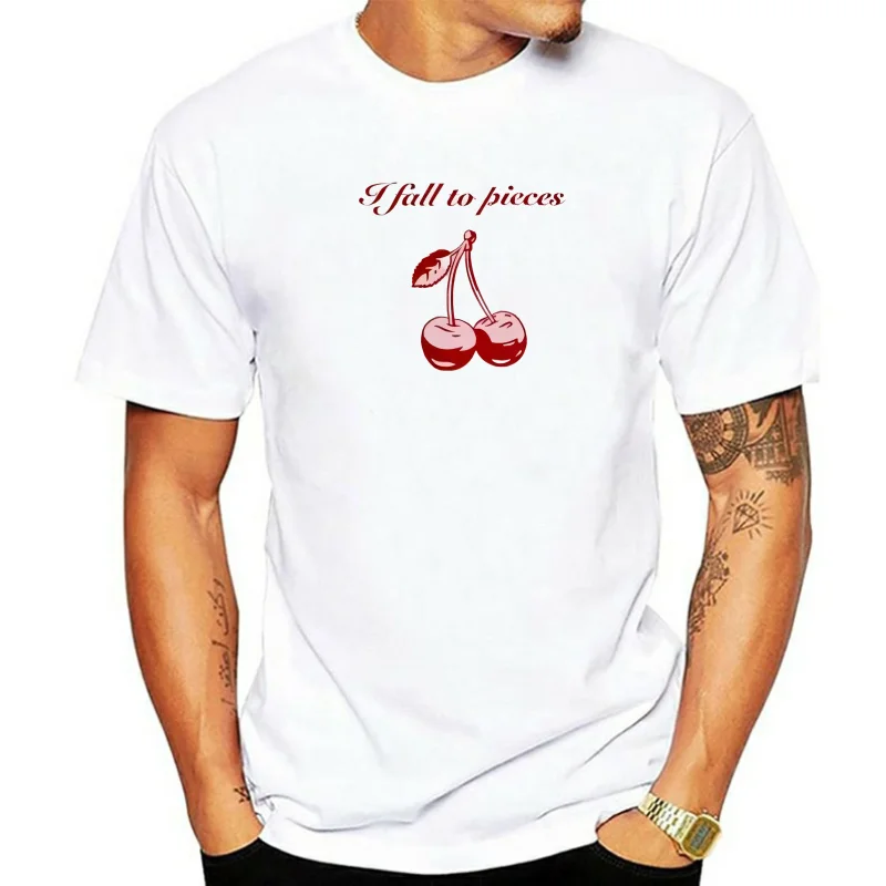 

2025 summer new Lana Del Rey Cherry Vintage T-shirt Plus Size Unisex Women's Graphic T-shirt Street Apparel Harajuku Top