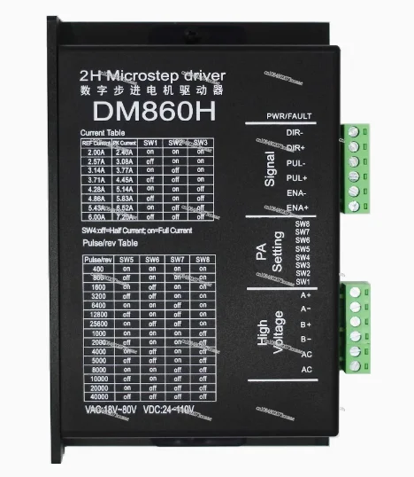 DM860H with Fan 86 Stepper Motor Driver, Controller