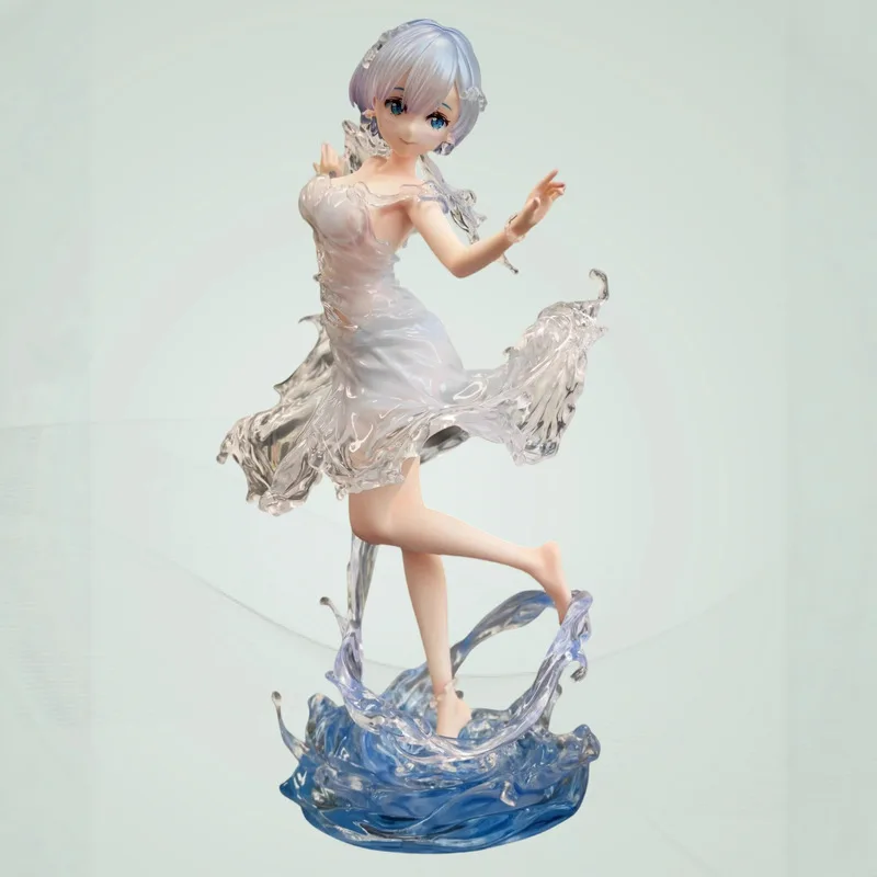 

Re:Zero - Starting Life in Another World Rem "Aqua Dress" Ver. Figure - with Exchangeable Face Plates Anime Collectible Model