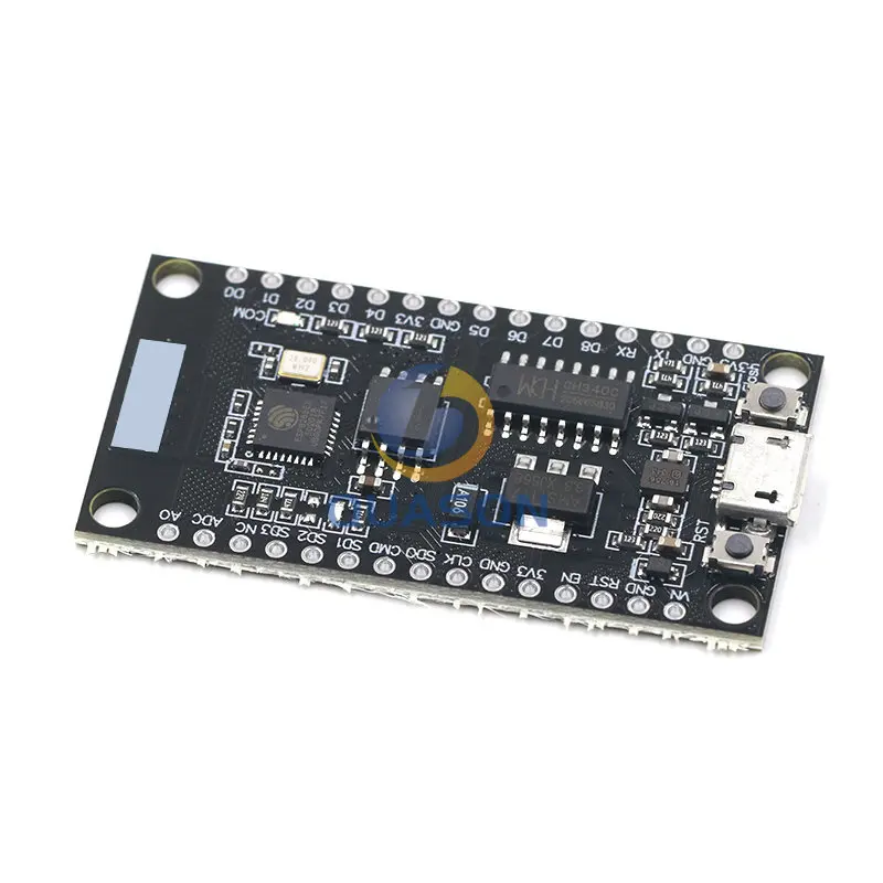 NodeMCU V3 Lua WIFI module integration of ESP8266 + extra memory 32M Flash, USB-serial CH340G