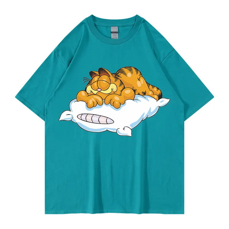 T Shirt Men Funny Manga Cartoon Kawaii Graphic Cotton Japanese Anime Tshirt Aesthetic T-Shirt Streetwear Tees Shirts