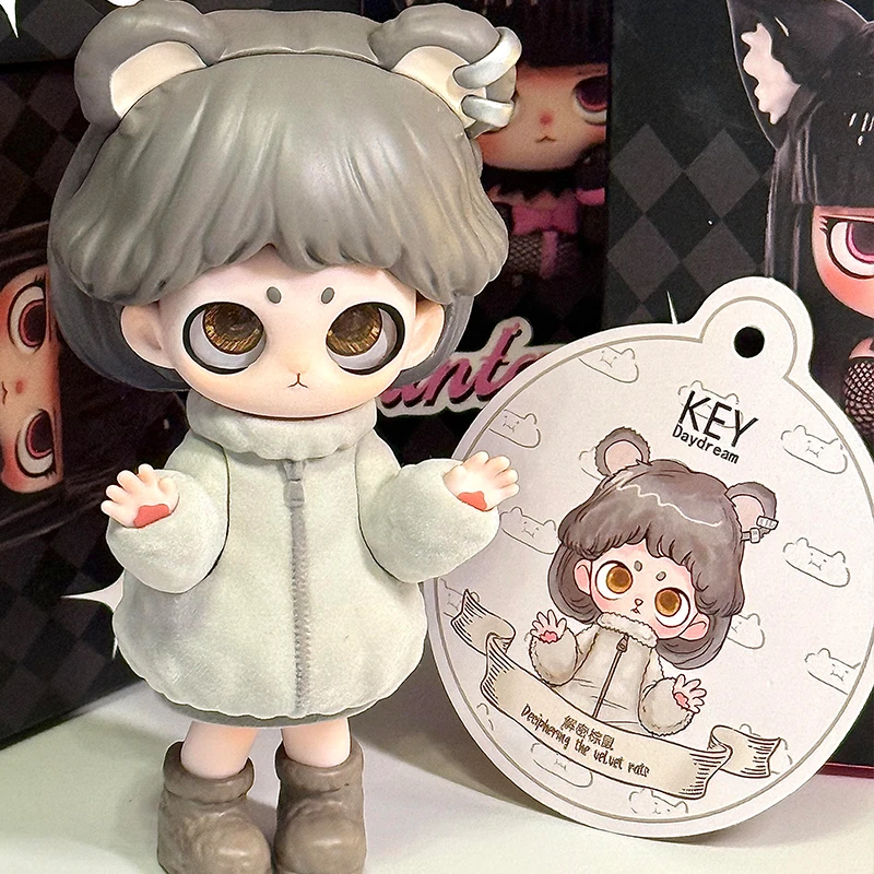 الأسهم الأصلية كيكي الخيال متجر الحيوانات الأليفة سلسلة صندوق أعمى القوطية نمط تمثال Kawaii فتاة الشكل سطح المكتب حلية لعبة عصرية هدية