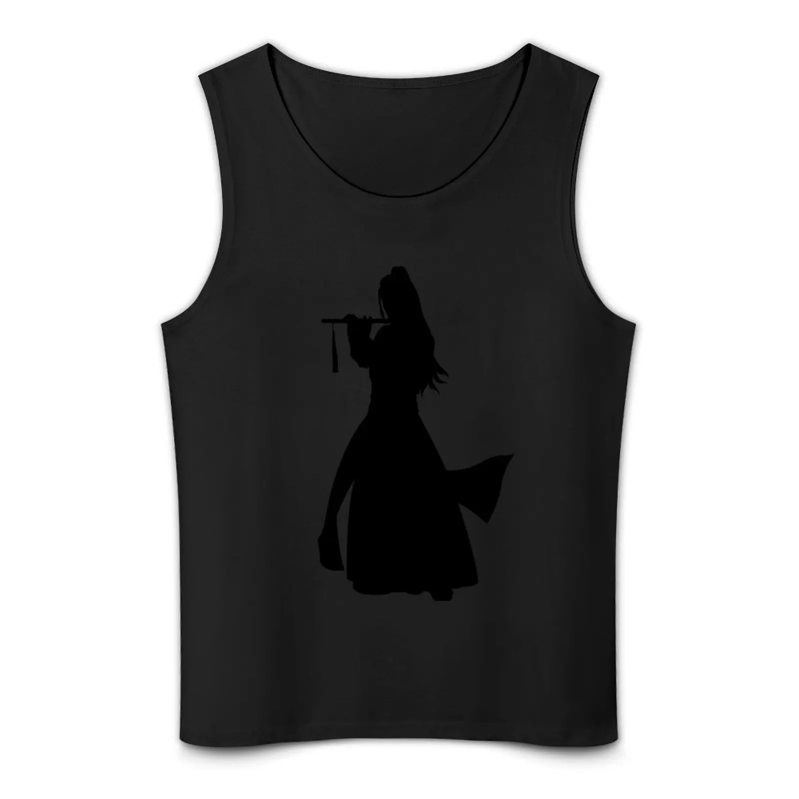 Het Ongetemde: Wei Wuxian Tank Top Vest Mouwloos Shirt Man