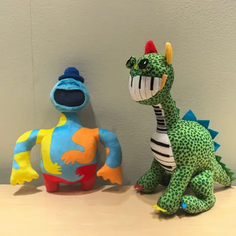 Hot Poppy Pianosaurus Song Plush Anime Nightmare Game Huggy Wuggy Plushie Soft Stuffed Pillow Doll Home Decor Toy For Kids Gift