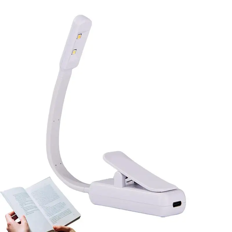 

LED Book Light LED Reading Book Light Portable And Rechargeable Reading Lights With Clamps For Camping Travel Studying