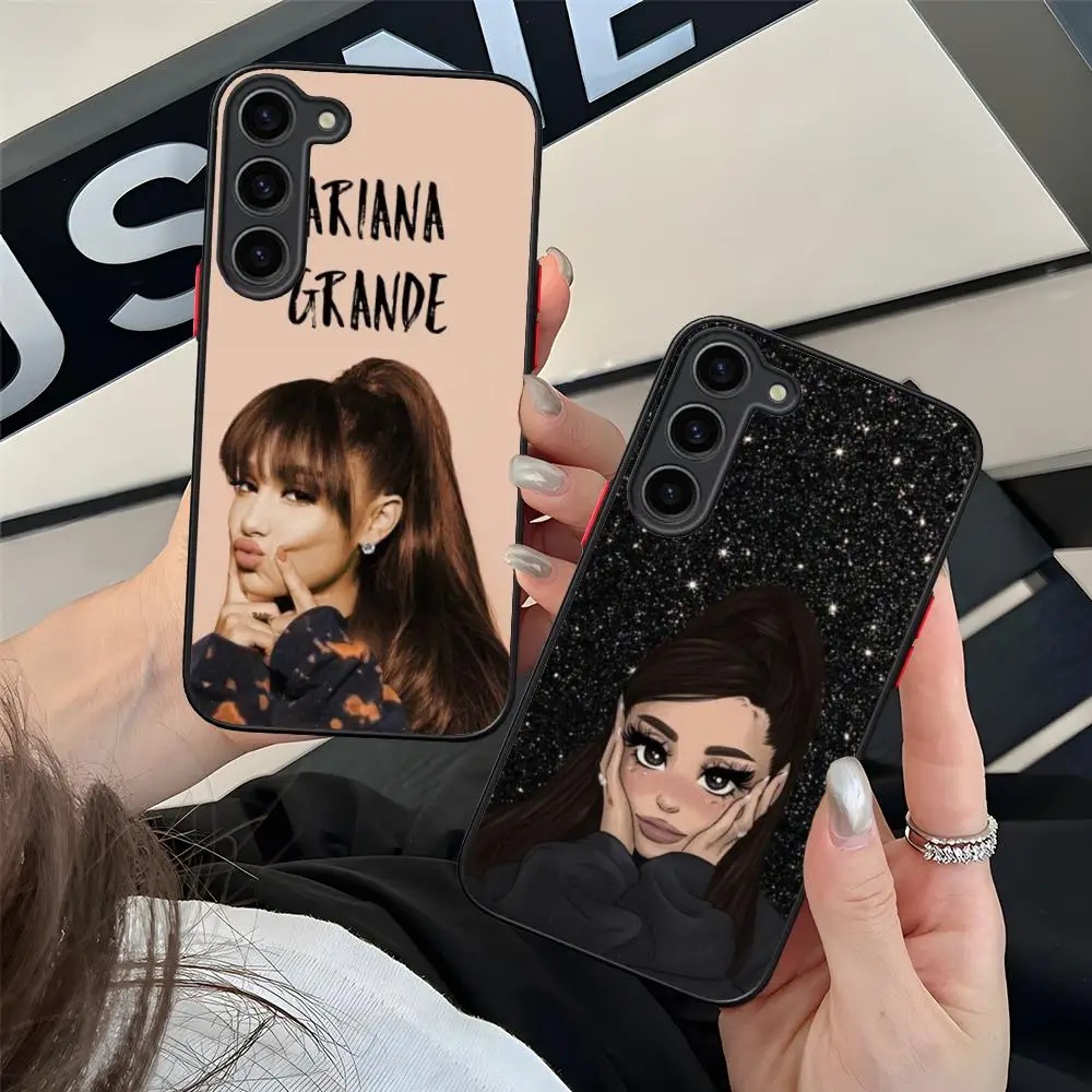 Ariana Grande Phone Case for Samsung Galaxy S26 S25 S24 S23 S22 S21 Plus FE Ultra Skin Feel Shockproof Cover