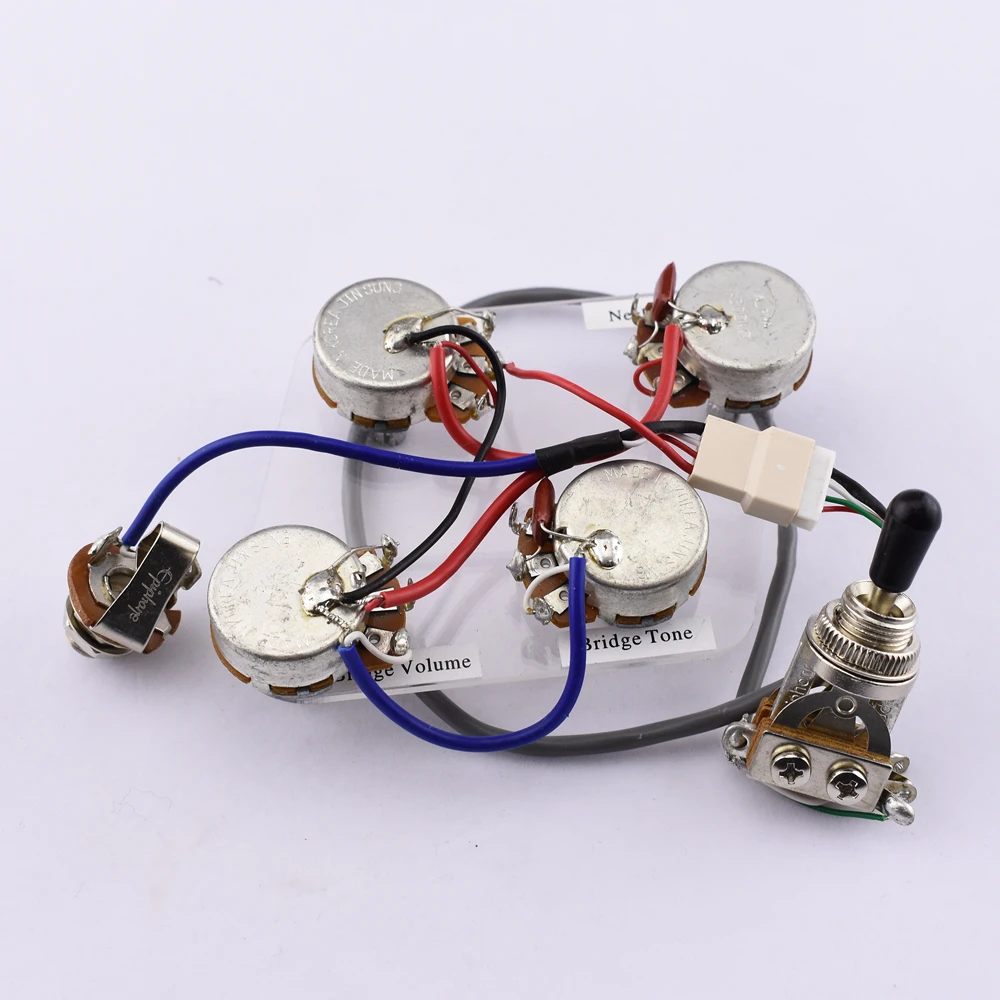 1 Set Original Genuine Epi Standard Electric Guitar Alnico Humbucker Pickup Nickel Cover