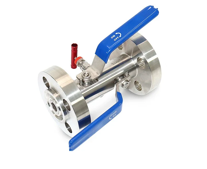 DBB High Pressure Floating Ball Valve Stainless Steel 316 Flanged Ball Valve