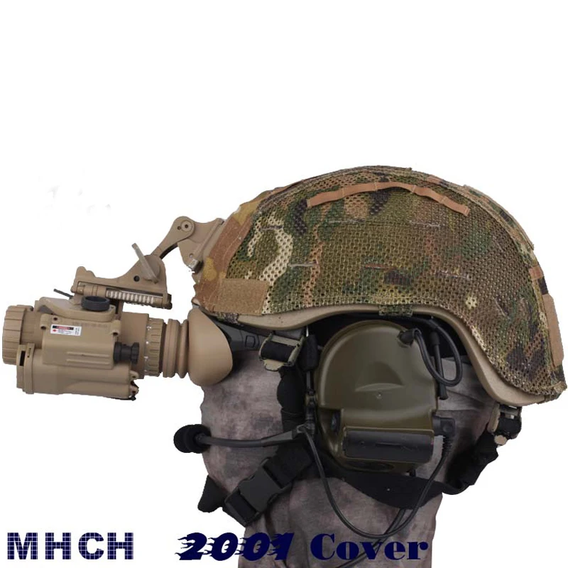 Emersongear Tactical MICH Helmet Cover For 2000 2001 2002 Mesh Cloth Airsoft Outdoor Hunting Shooting Sport Trekking 11.11 Sales