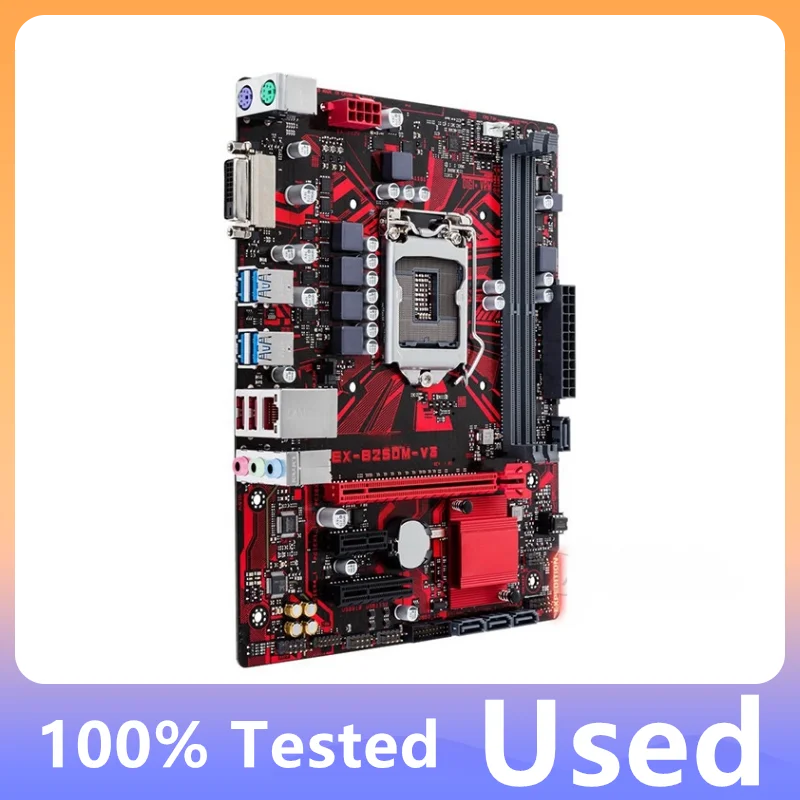 

Ex-b250m-v3 Slot Lga 1151 Ddr4 32gb B250 Sata3 Usb3.0 Desktop Motherboard 100% Tested