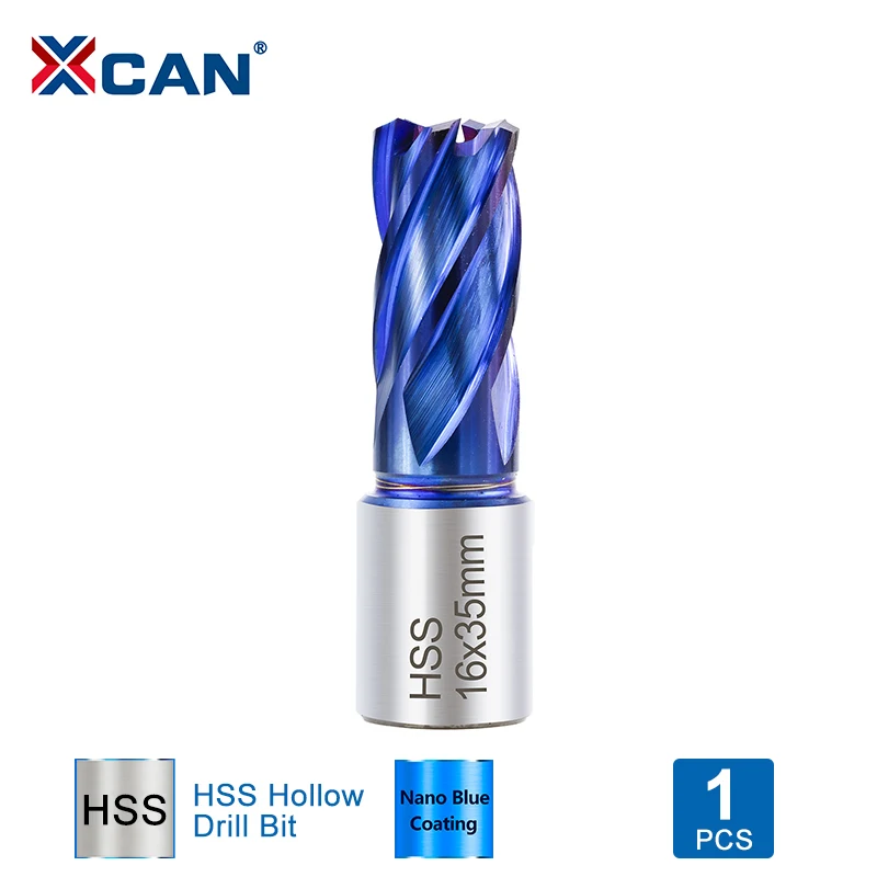 XCAN HSS ドリルビット中空ドリルセット 6-60 ミリメートル環状