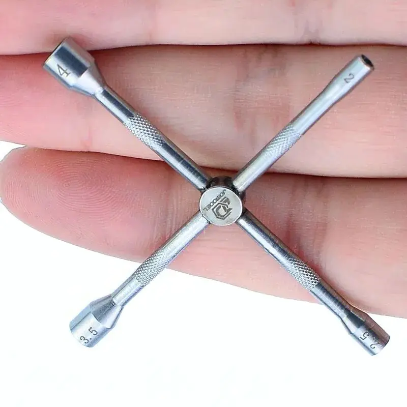 JDM-213 Rc Stainless Steel Cross Sleeve High Quality Socket  Model Parts For Tamiya Trailer for Scania for Mercedes-Benz