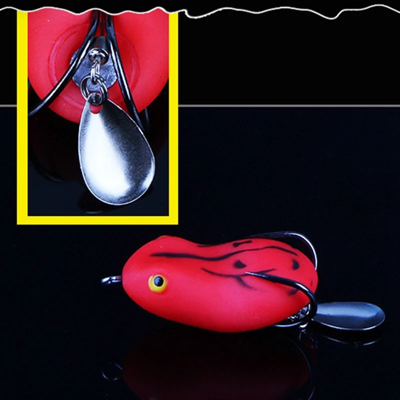 6ชิ้น/ล็อตกบ Wobbler เหยื่อตกปลาเหยื่ออ่อน7G ประดิษฐ์ Crankbait น้ำปลาคาร์พอ่อน Pesca Fishing Lure Tackle เครื่องมือ