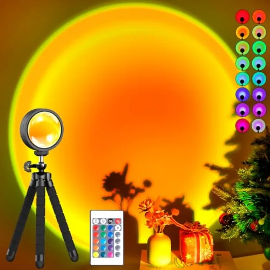 Lamp Projection Rotation LED Romantic Modern Floor Stand Night Light with USB for Living Room Bedroom Aesthetic Decor Christmas