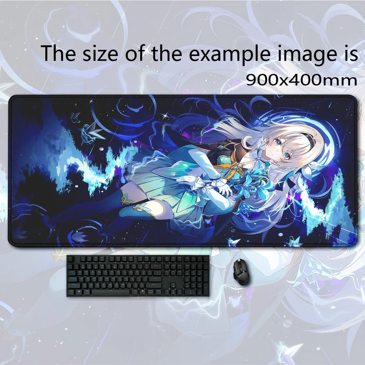 game Firefly mouse pad Honkai Star Rail Large XXL teclado mousepad Computer Keyboard Padding Anime Gaming Accessories Desk Mat