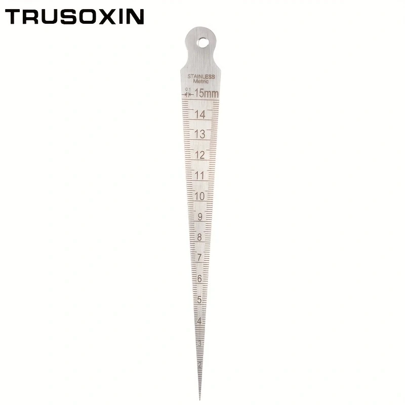7PCS Taper Welding Gauge Weld Inspection Gage Weld Seam Bead/Fillet/Crown Test Ulnar Ruler Angle Drill TemplateWelding Ruler