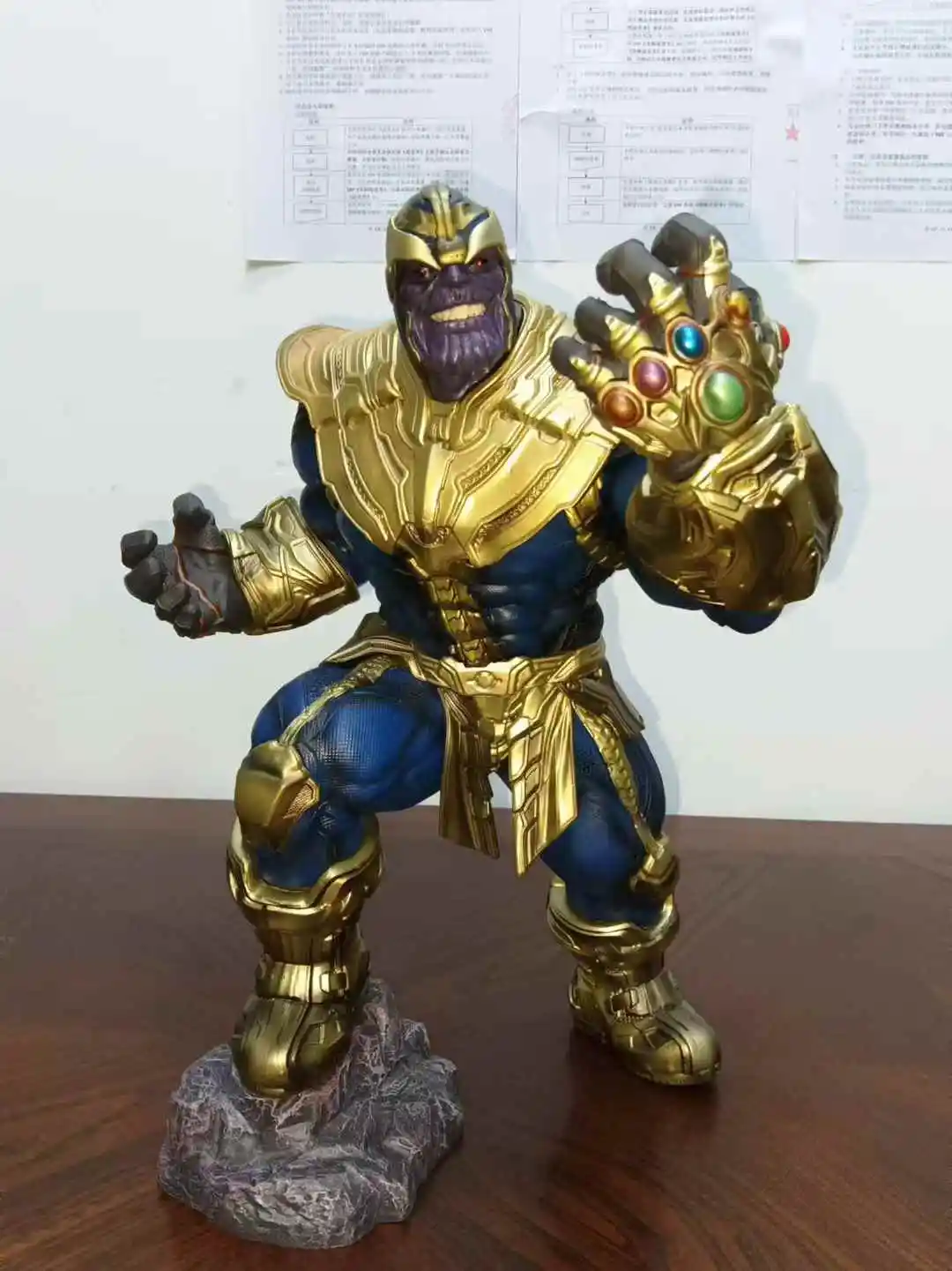 Thanos Figure Avengers Marvel Figures Thanos Action Figurine Pvc statue Models Collection Dolls desk Decoration birthday Gifts