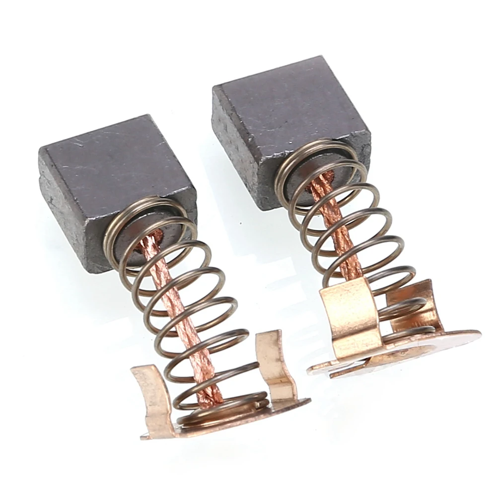 A008 2 Pair Mini Carbon Brushes For Electric Drill Motors Replacement Parts CB441 CB-441 CB-432 194435-6 BHR241 BHR202