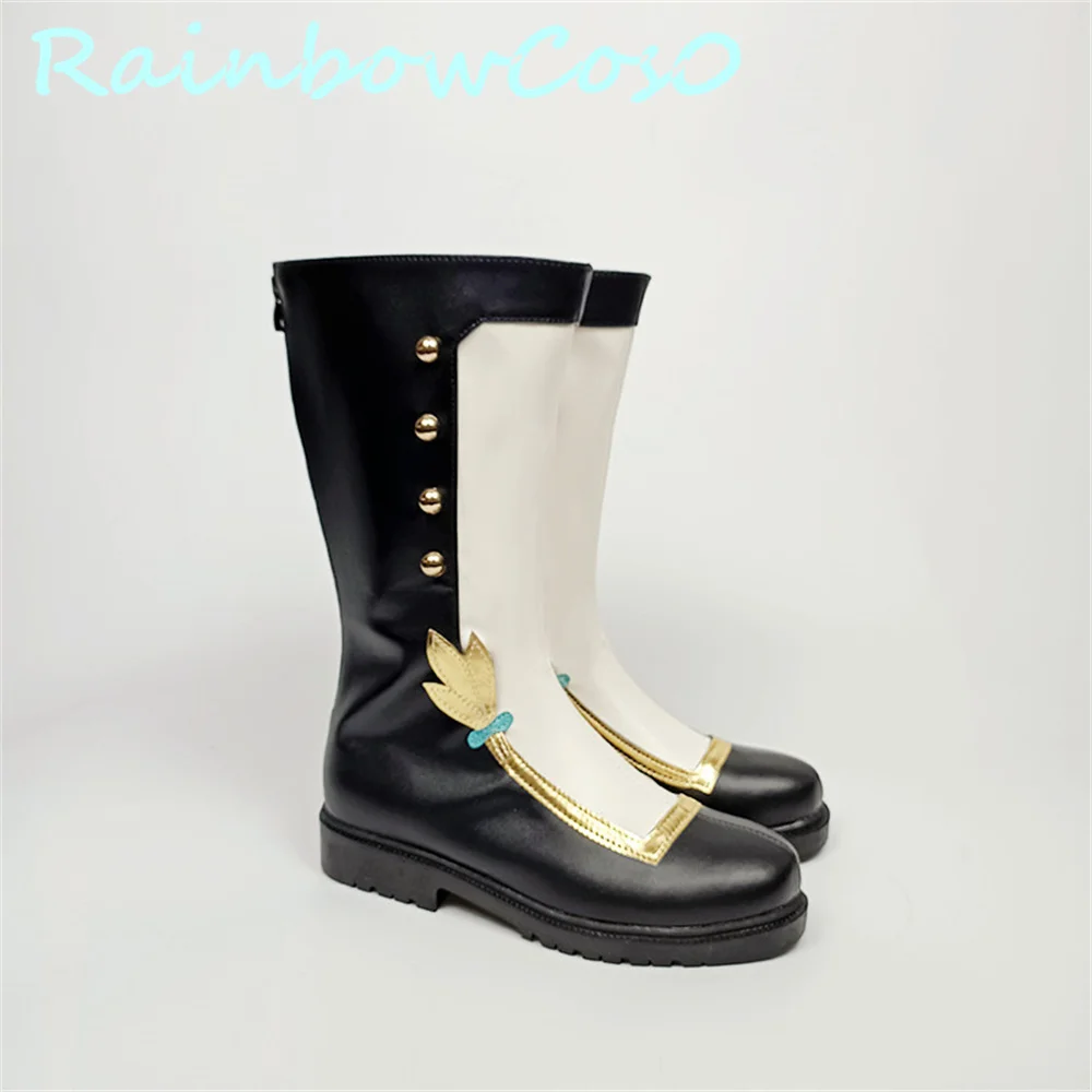 Conjunto de estrellas Shino Hajime, zapatos de Cosplay, botas, juego de Anime, fiesta, Halloween, Navidad, W2384