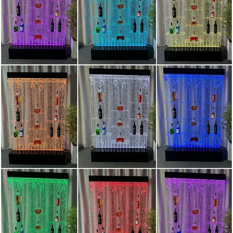 

Custom. New Product New Entry Acrylic F Force Bubble Wall Curtain Screen Rice I Hall Partition with Decoration Living