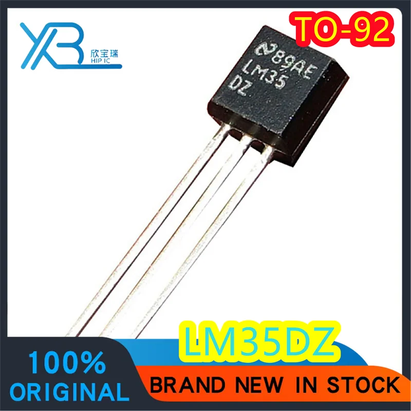 

(10/50 pieces) LM35DZ LM35 precision temperature sensor straight plug TO-92 100% new original spot delivery fast