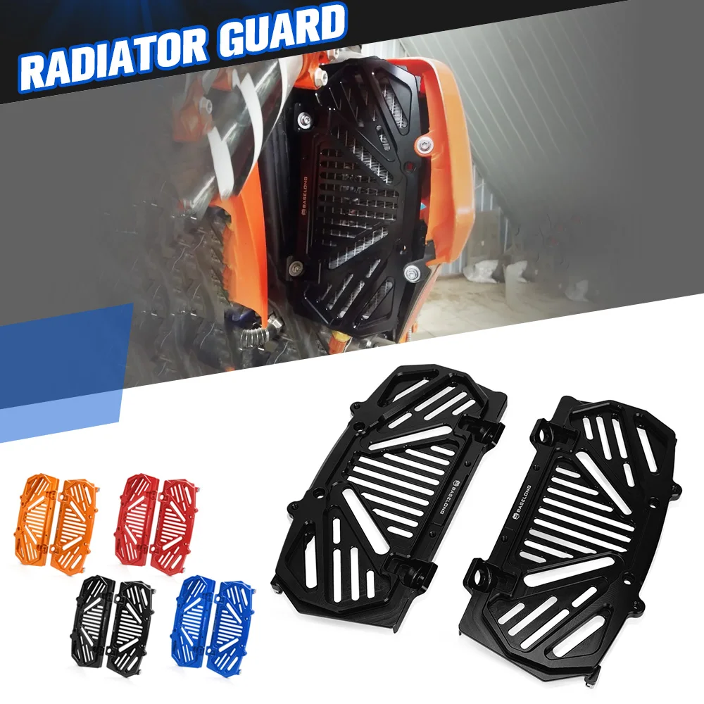 

For 350 XC-F 500 EXC-F Husqvarna TC 125/FX350 2017-2018-2019-2020-2021-2022-2023 Motorcycle Radiator Guard Cover Protector Grill
