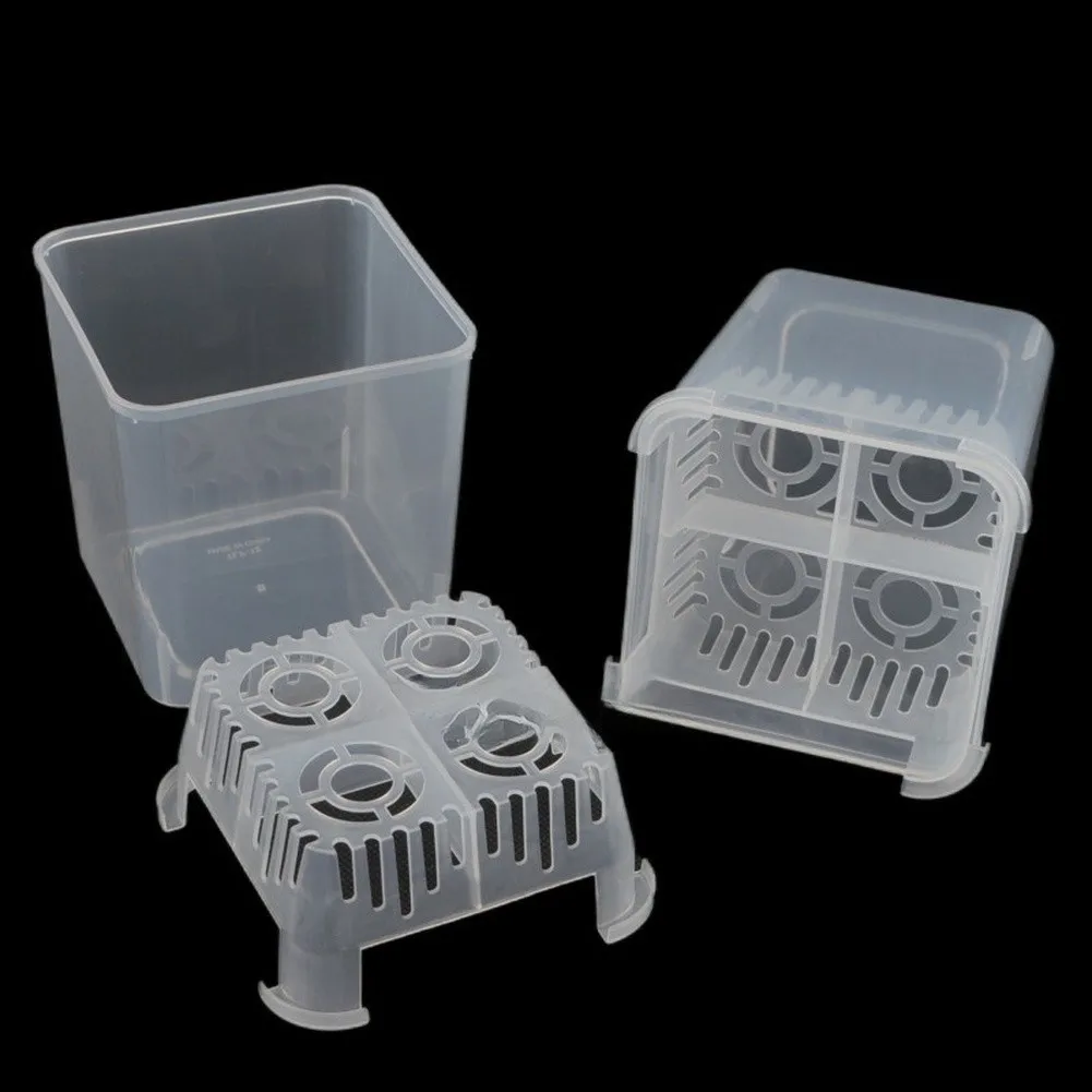 4pcs Lightweight Flower Bulbs Container Kit for Indoor Balcony Garden with Built in Drainage and for root View Design