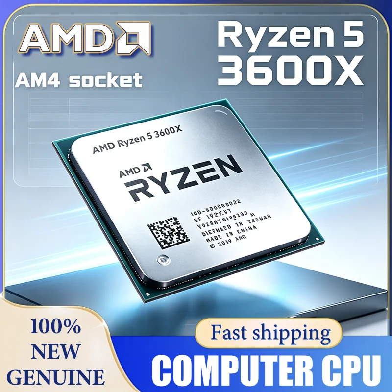 Amd Cpu Ryzen 5 - AMD Ryzen 5 3600X 100% Nuovo