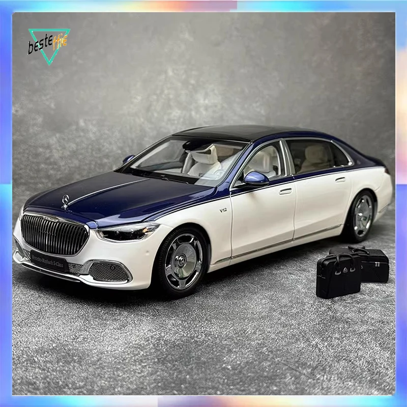

Almost Real Car Model Ar 1/18 Mercedes-Benz Maybach S-Class S680 2021 Alloy Static Car Model Collection Birthday Gift