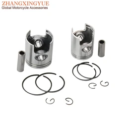 50cc 70cc 40mm 47mm Piston Kit For Derbi Atlantis Boulevard Sonar Variant Sport 50 2 Stroke Scooter Engine