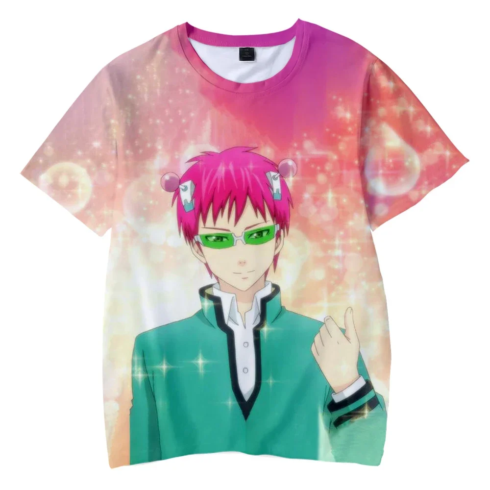 2023 Anime 3D Printed T-shirt Printed Men/women/children Harajuku Clothing Kawaii Plus Size Loose Comfortable Top