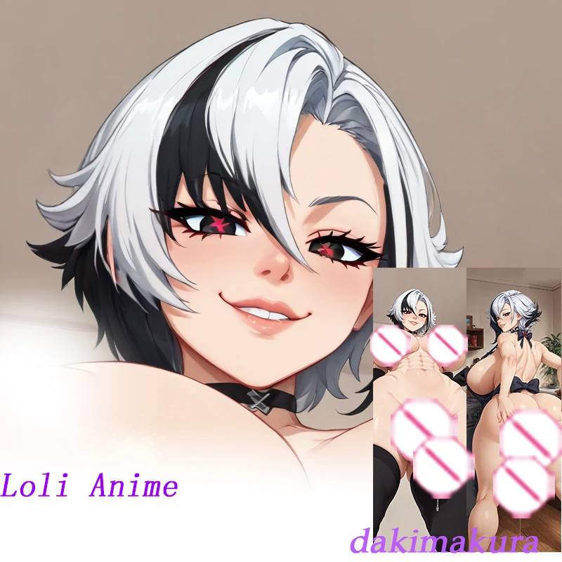 Dakimakura أنيمي Arlecchino فوتا جينشين dsf الوجهين طباعة الحياة الحجم وسادة للجسم غطاء الفراش الهدايا