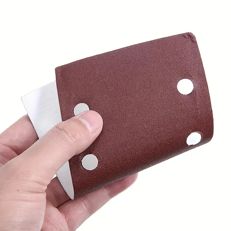 50pcs Assorted Grit Sanding Sheets Set, 93 x 185mm, 8-Hole, for Rectangular Sanders, Wood Compatible, Manual Sanding Pads