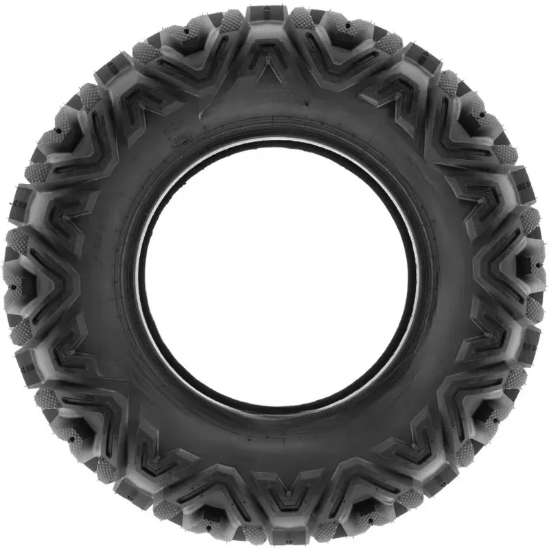 ضمان الأصالة. إطارات ATV UTV لجميع التضاريس 25x8-12 أمامي و25x10-12 خلفي، 6 علاقات، لايحتاج A033.